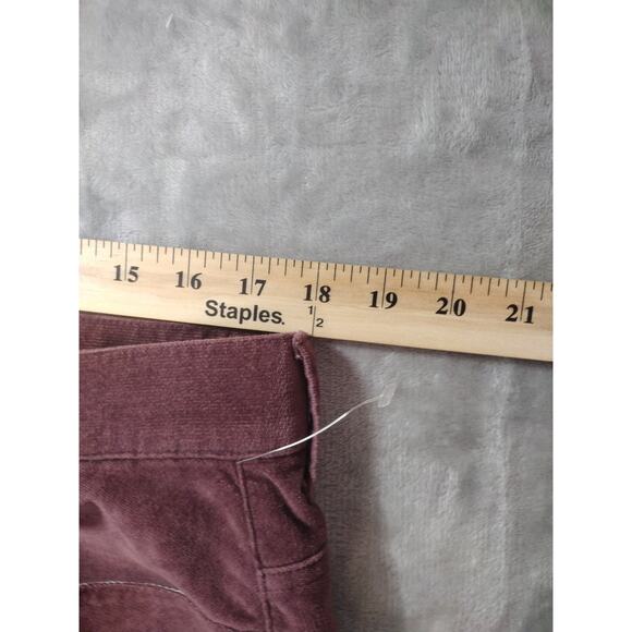 Levis Red Tag 505 Nouveau Jeans Low Rise Straight Leg Pink Corduroy 16m - Picture 8 of 10